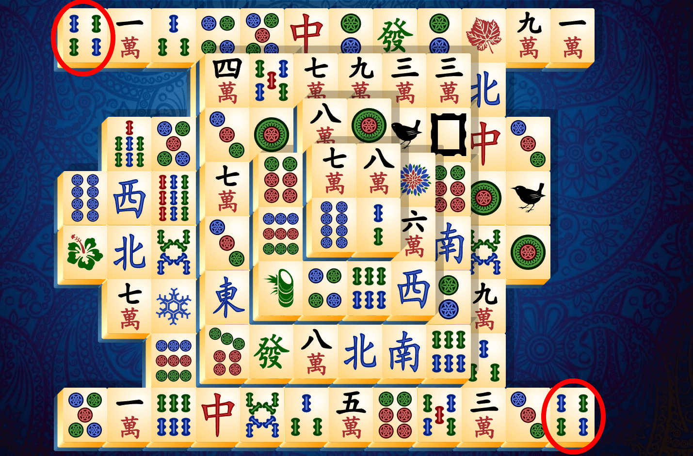 Mahjong pasjansi õpetus, samm 5