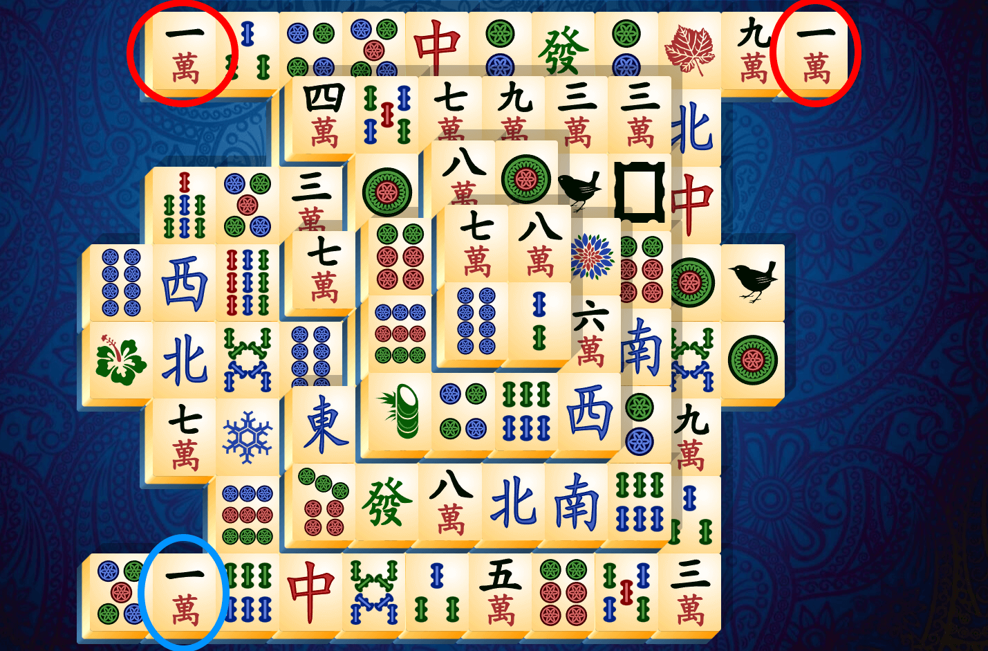 Mahjong pasjansi õpetus, samm 7