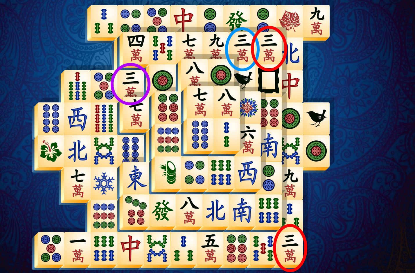 Mahjong pasjansi õpetus, samm 8