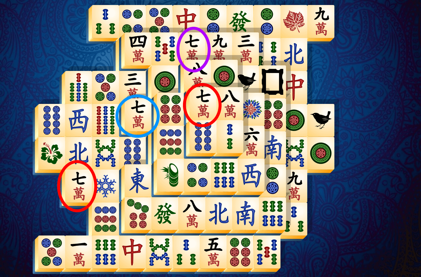 Mahjong pasjansi õpetus, samm 9